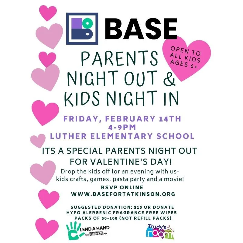 Parent Night Program Sample Parent Night Out Program