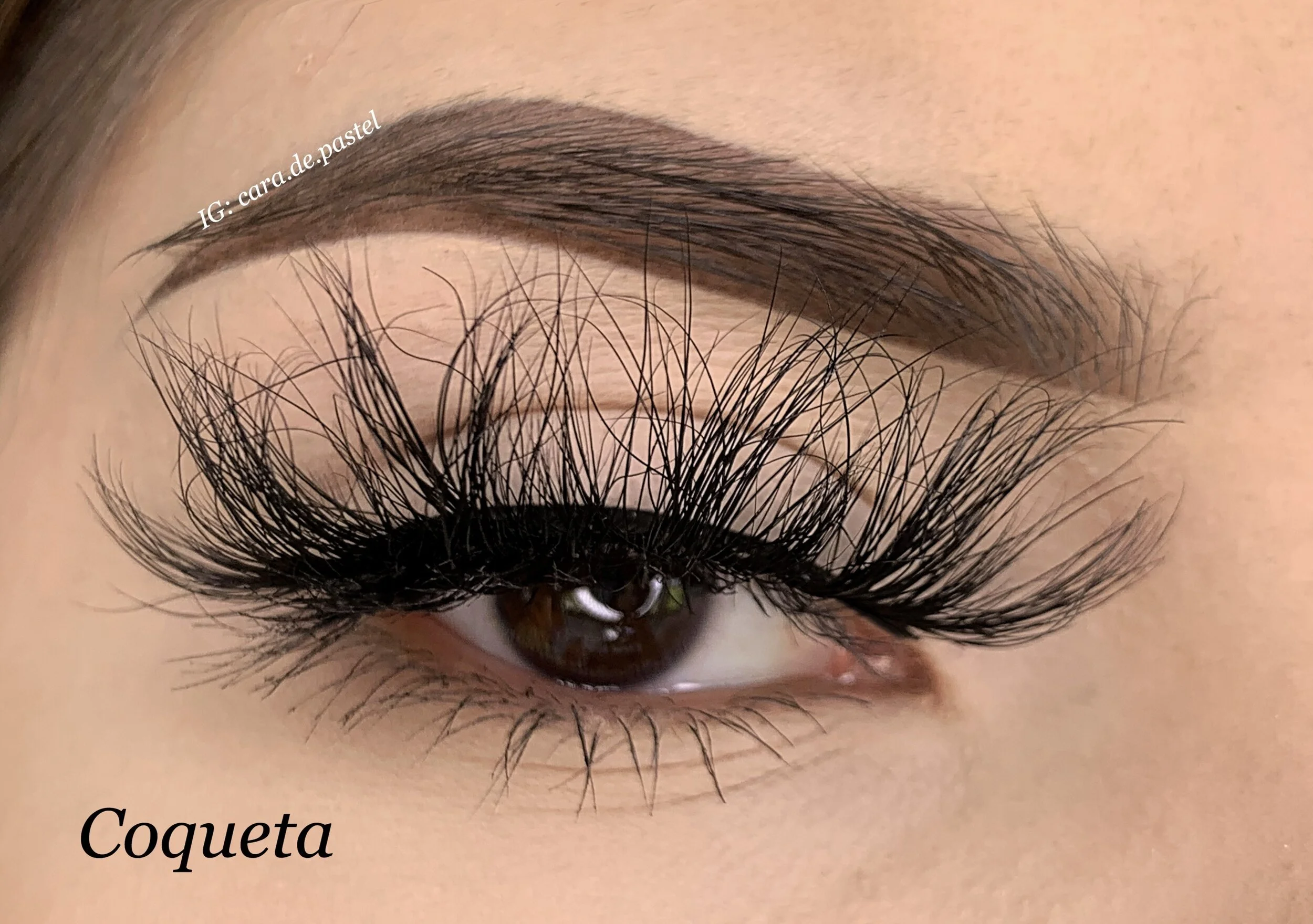 Cinnamon Eyes Compact Lashes - Coqueta