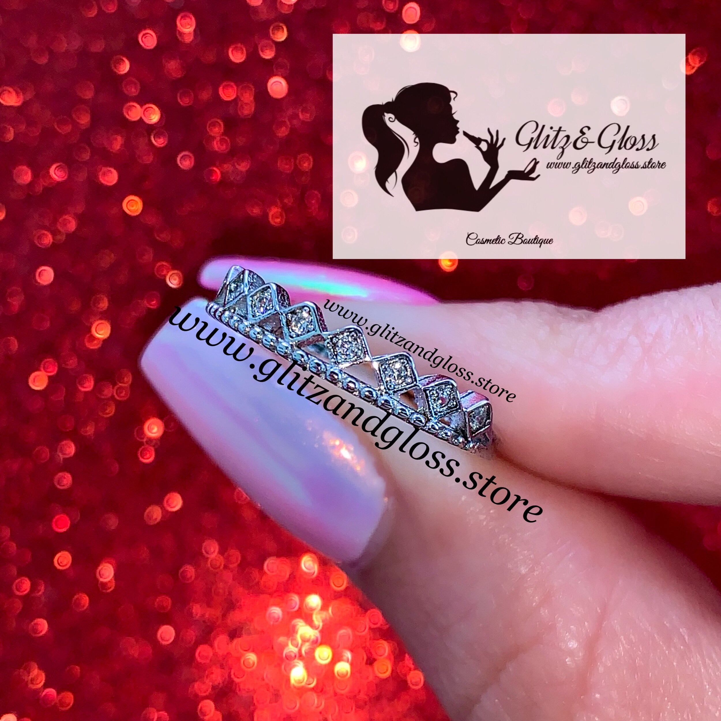 Crown Sterling Silver Ring