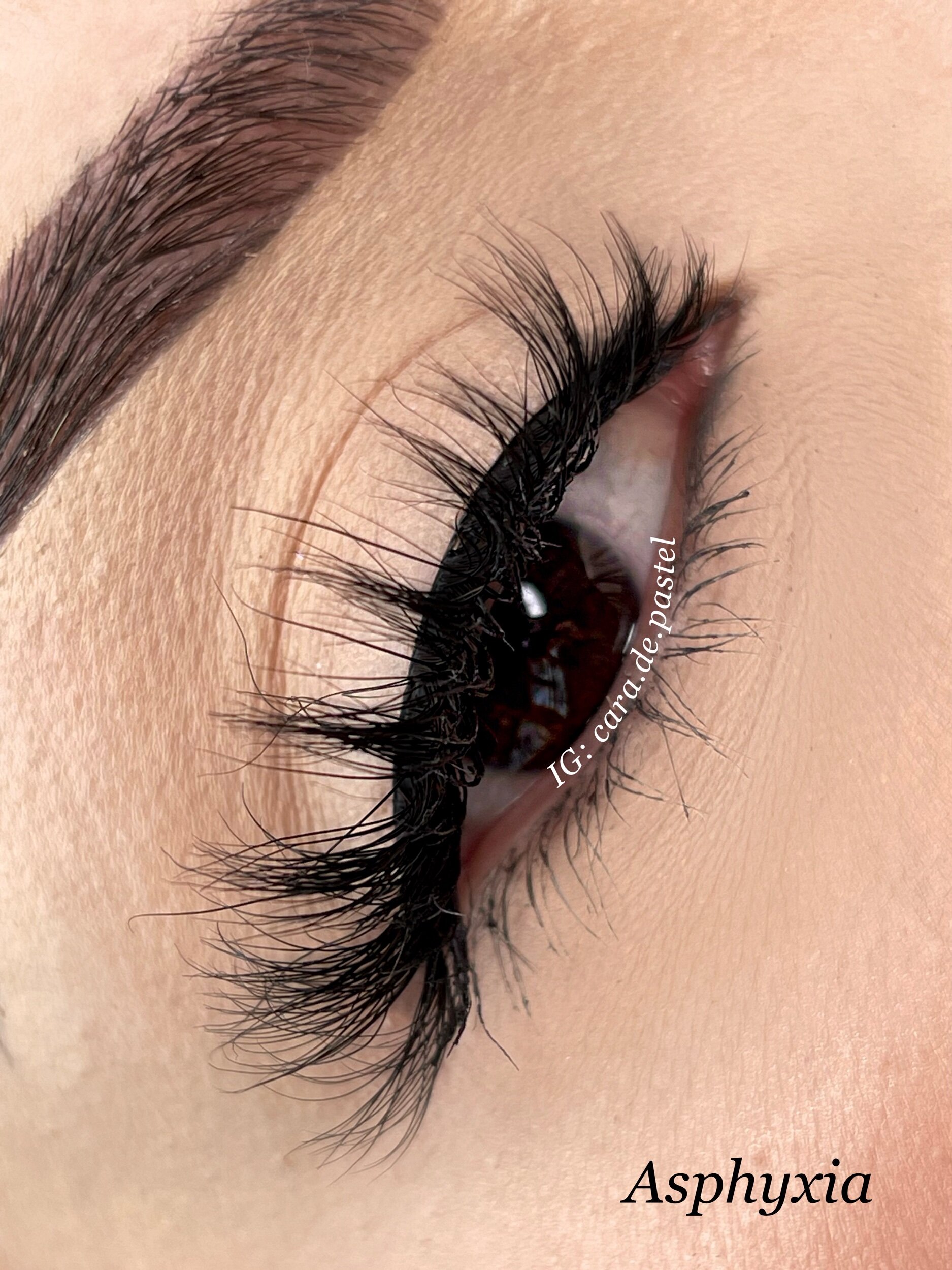 Cinnamon Eyes Compact Lashes - Asphyxia