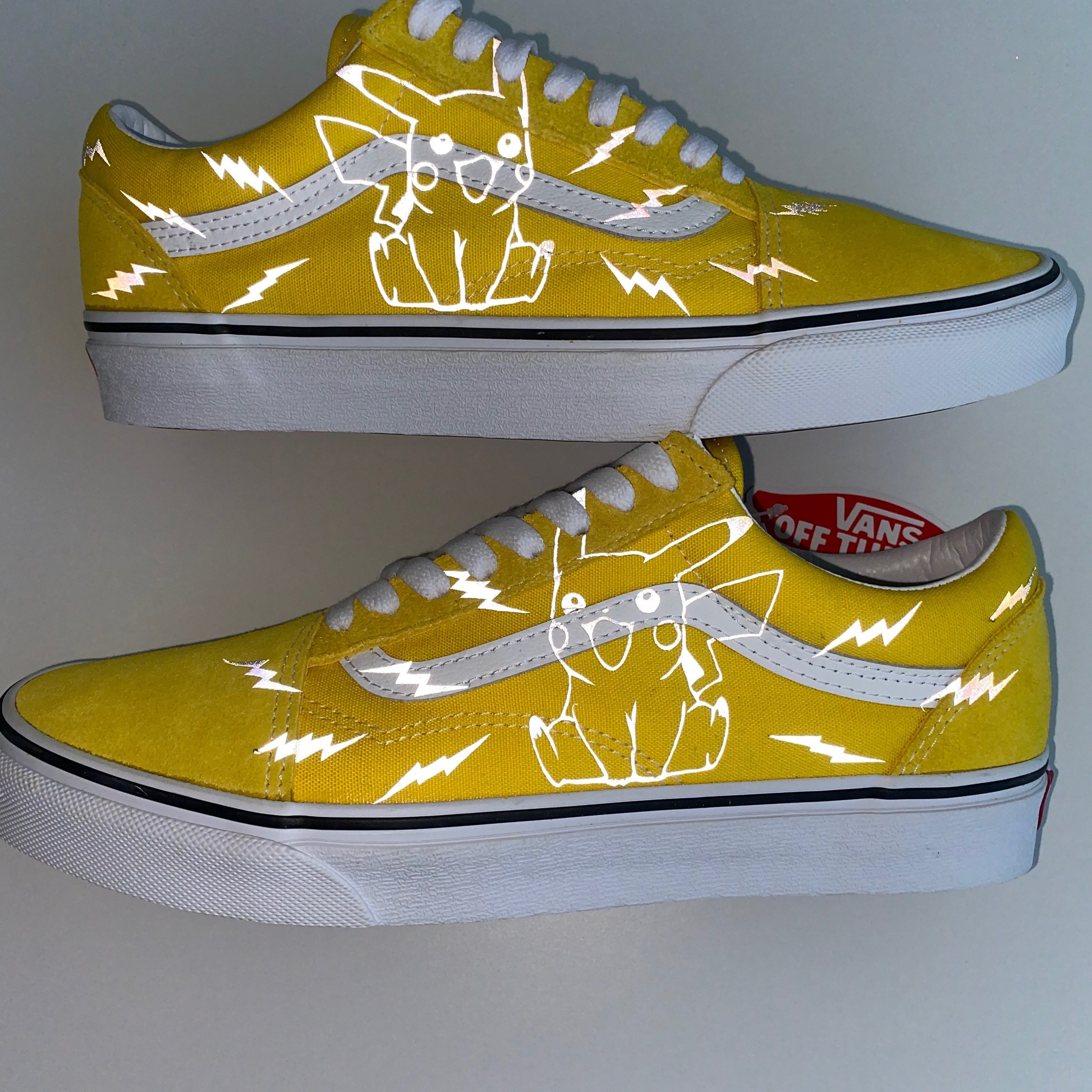 3m Reflective Pikachu Vans — Please 