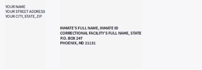 Inmate Letter Example