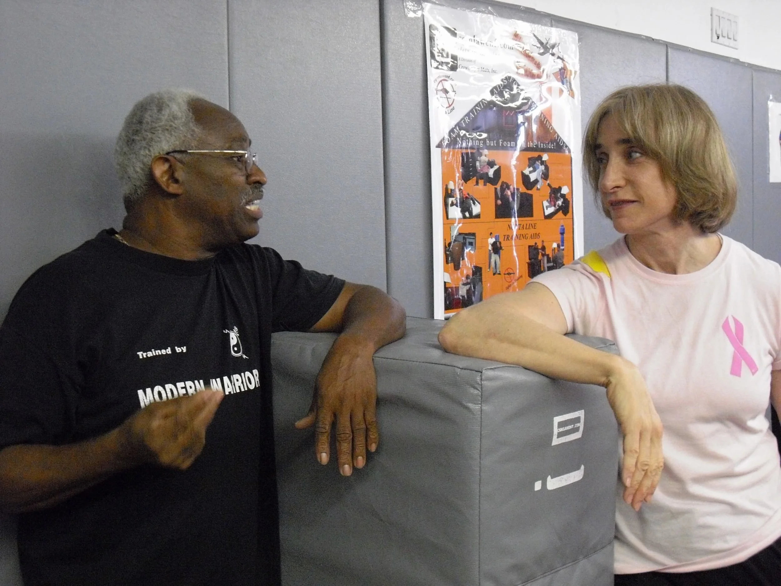 Arthur Moody earned his black belt in 2012. Taking the baton from another student, he spearheaded efforts each spring to clean up and plant the Modern Warrior Garden. Nicknamed “The Mayor,” he always has a smile and a hearty greeting for everyone. Arthur has assisted with countless classes at Modern Warrior, including the weekly Silverbacks Seniors Program.