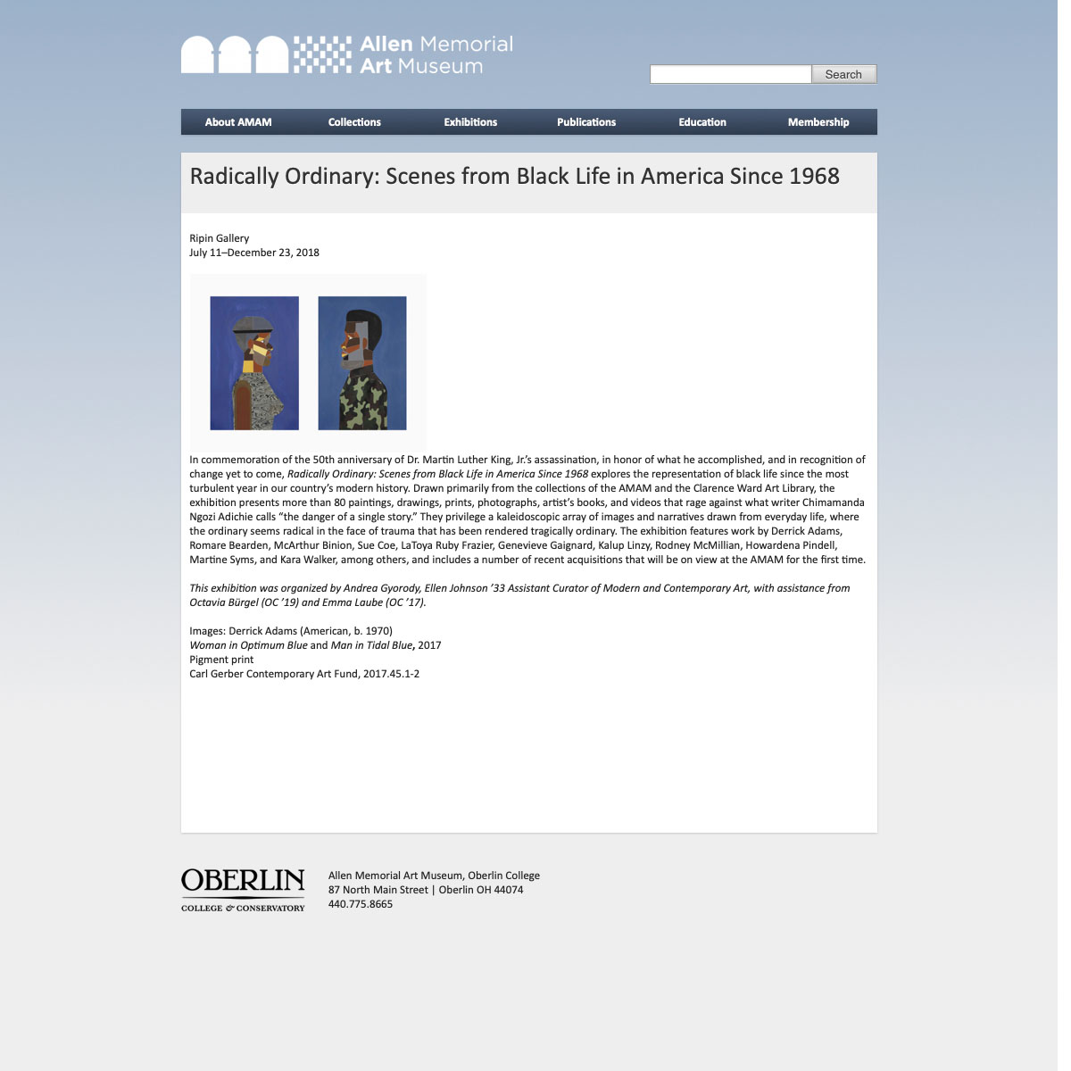 2018-07-11_Allen Memorial Art Museum (Oberlin College), Radically Ordinary_ Scenes from Black Life in America Since 1968, 2018.jpg