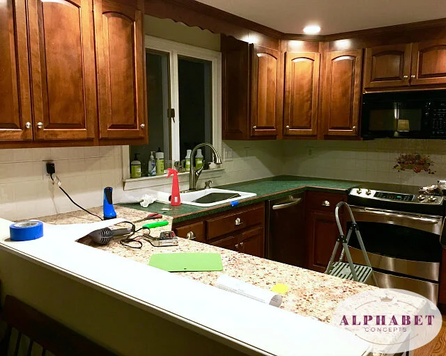 KITCHEN UPDATE ON A DIME: PART TWO