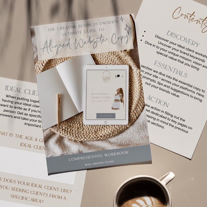 The ALIGNED WEBSITE COPY WORKBOOK + GUIDE freebie is here ✨⠀⠀⠀⠀⠀⠀⠀⠀⠀
⠀⠀⠀⠀⠀⠀⠀⠀⠀
I'm SO excited to share this GOLDEN freebie with you! having a beautiful brand and website is essential but you also need aligned copy to make it shine. 💫⠀⠀⠀⠀⠀⠀⠀⠀⠀
⠀⠀⠀⠀⠀⠀