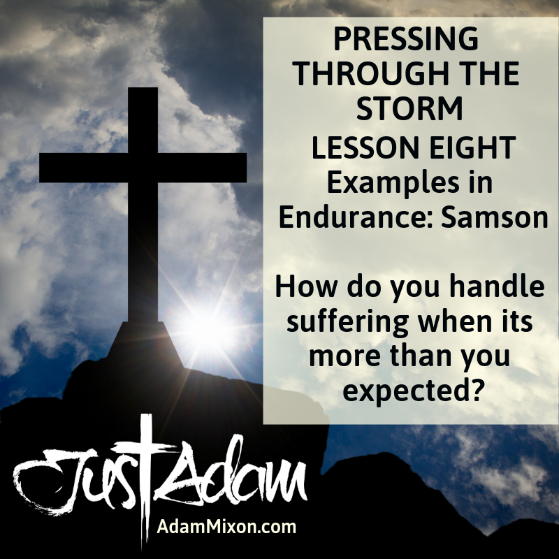 Pressing Through the Storm: Lesson 8