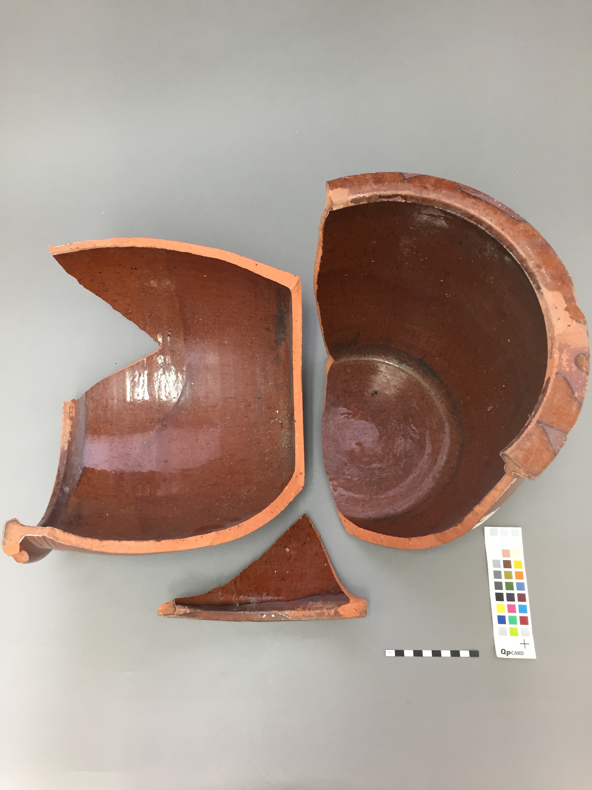  The object before treatment began.  