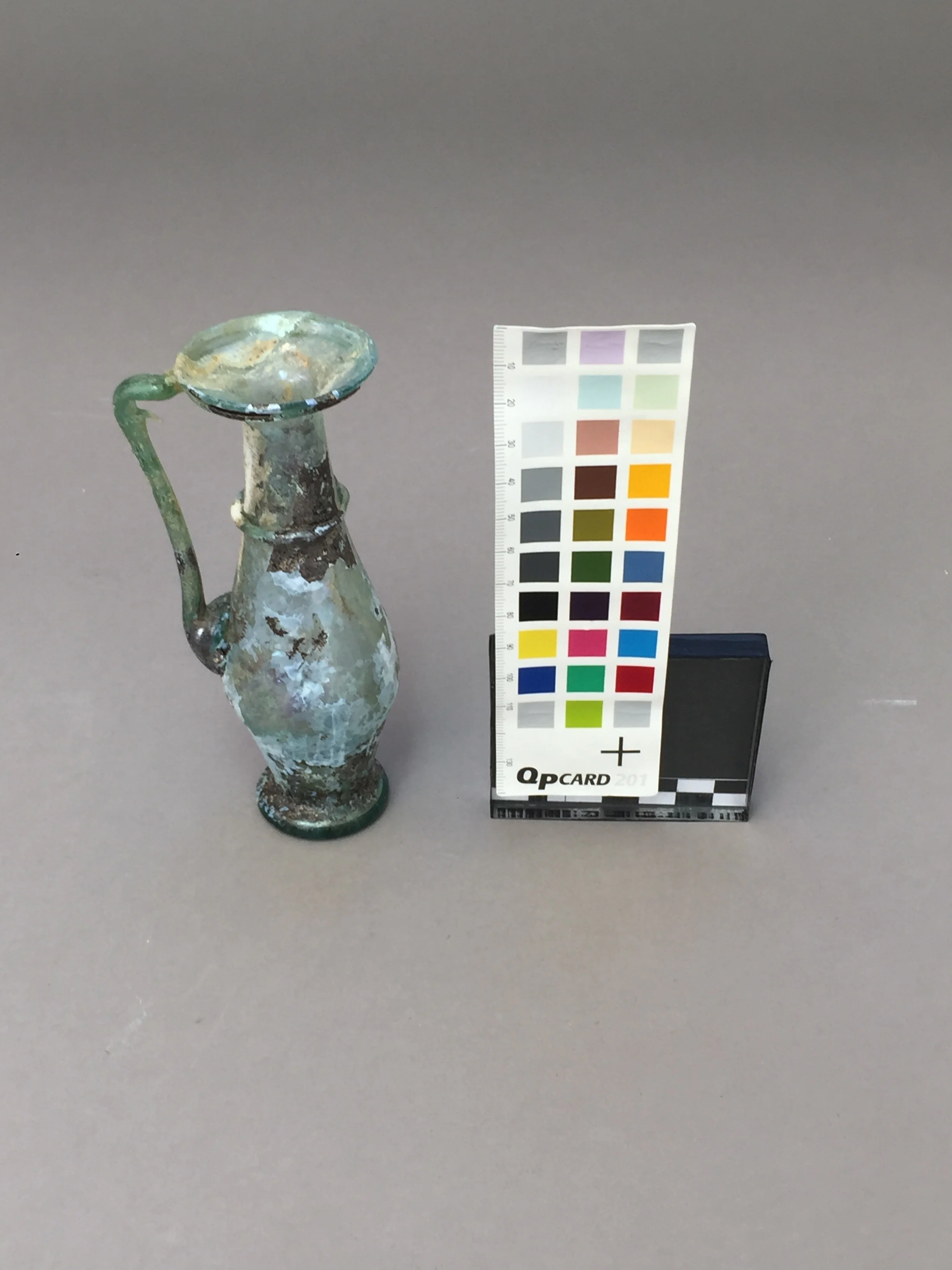  The fill and bridge were then painted to match the object.  