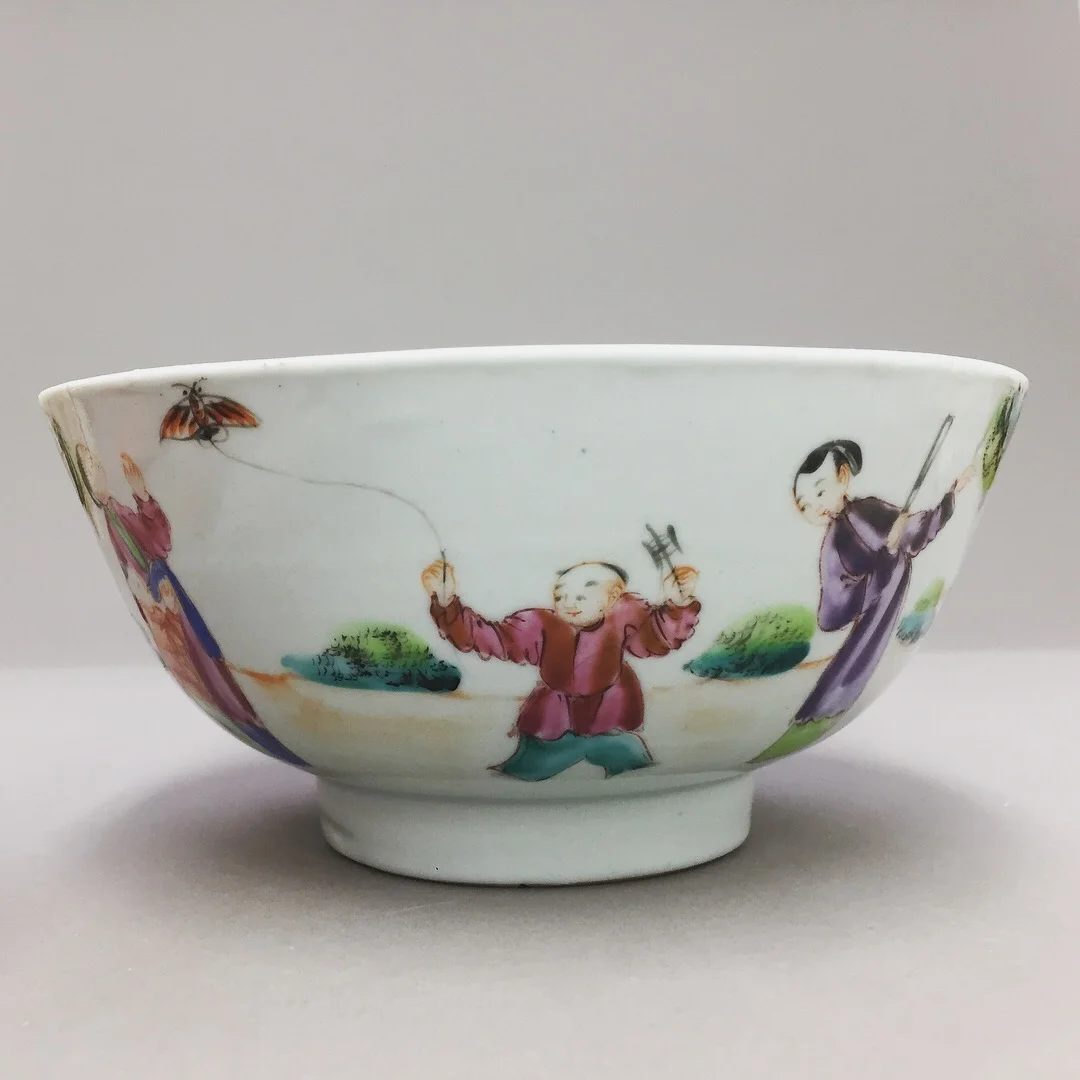  Damaged areas of decoration were repaired. 