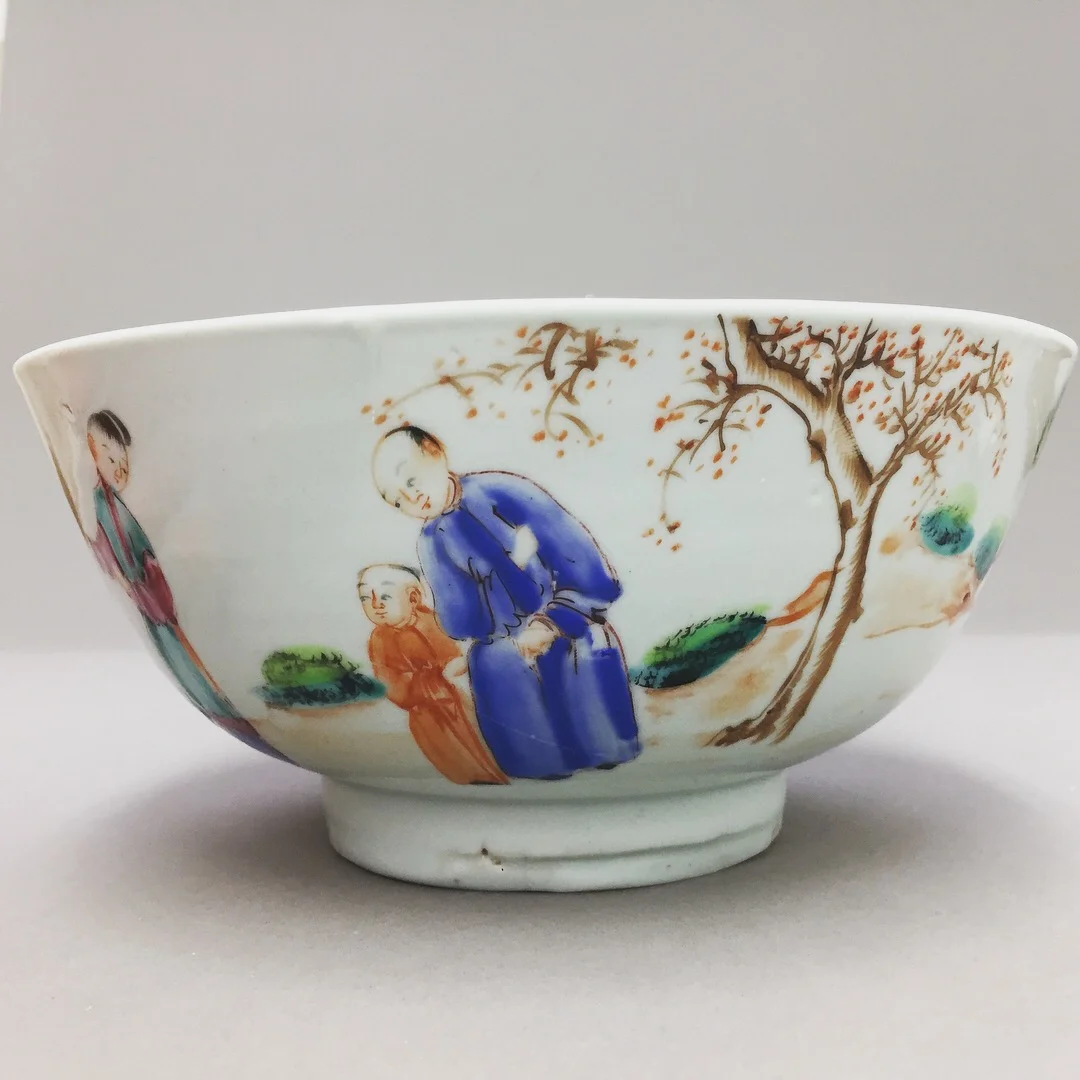  The areas of loss were filled using a tinted epoxy.  