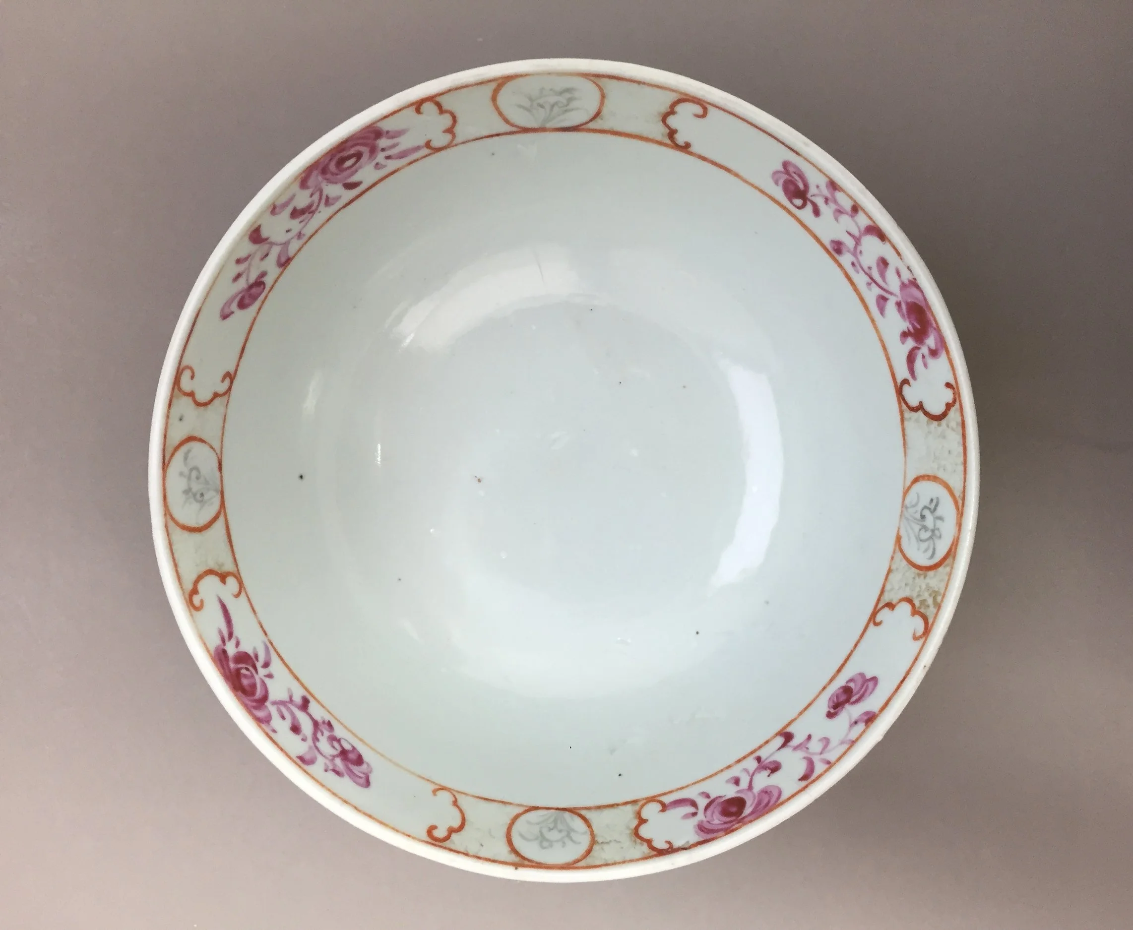  The interior of the object upon completion of treatment. 