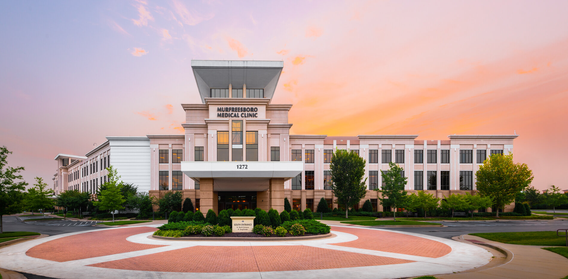Nashville commerical architectural photographer - sunrise - murfreesboro medical clinic.jpg