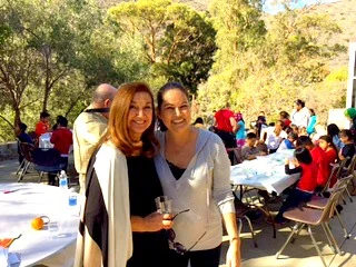 CLF Founder Maria D’Angelo with Lupe from California Supply. The team at Cal Supply has been phenomenal in helping with our Project Angel Wings Holiday events for over 20 years!