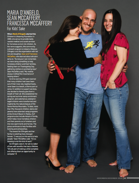As featured in the Malibu Times Magazine in 2010.