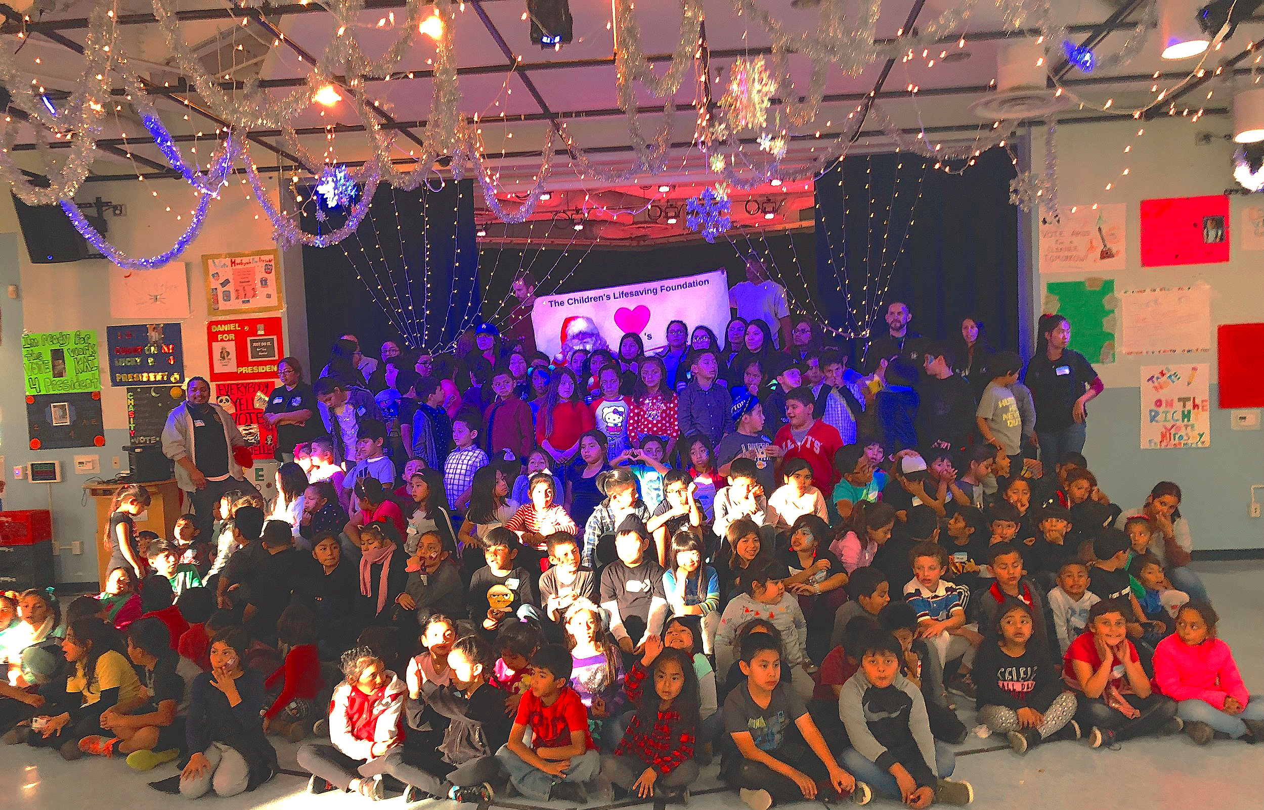 One of last year’s great Project Angel Wings Holiday Parties, sponsored by our wonderful friends at Capital One, and a second one was sponsored by the amazing friends at Rothschild & Co!