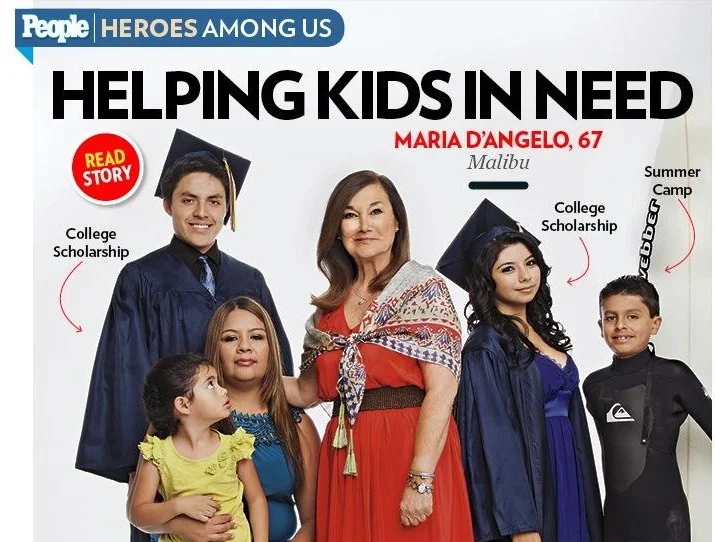 CLF Founder Maria D’Angelo & CLF Vita Network kids in People Magazine!