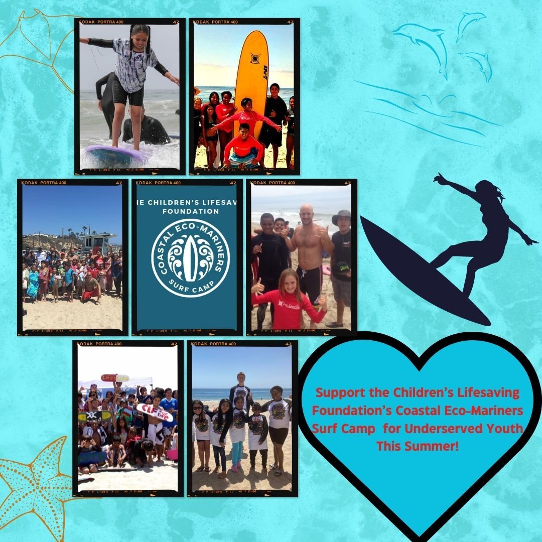 Another great component of our Camp for All Program is the CLF Coastal Eco-Mariners Surf Camp! With signature funding from the 
@thecaliforniacoast 's #WhaleTailGrant, this program brings underserved youth in Los Angeles to Zuma Beach in Malibu and s