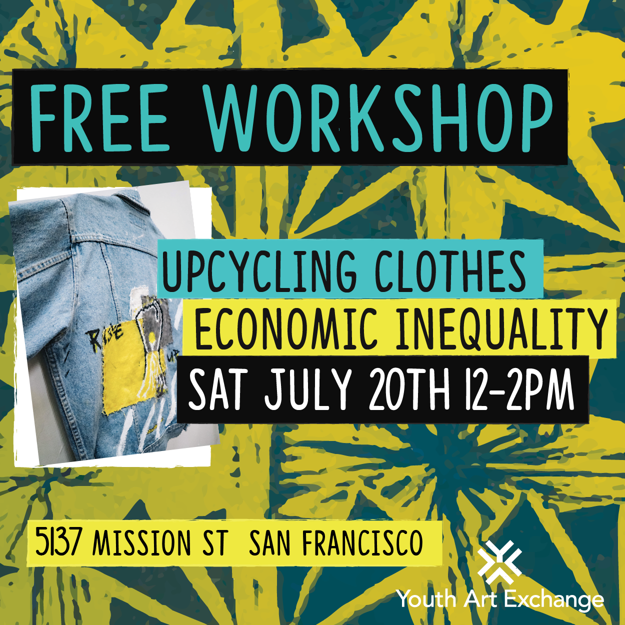 [x]press workshop: Upcycling Clothes and Economic Inequality