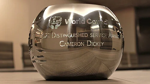 CFFCU CEO RECEIVES DISTINGUISHED SERVICE AWARD