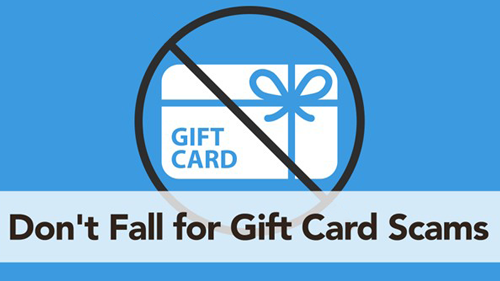 GIFT CARD SCAMS
