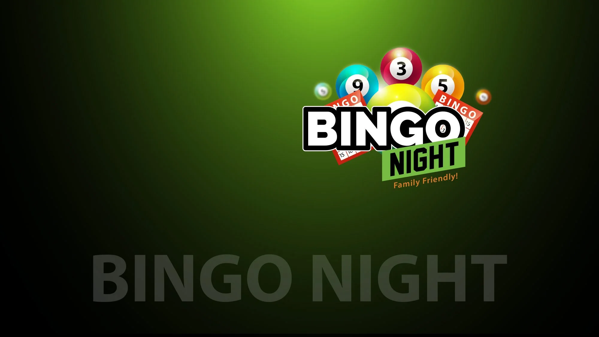 Bingo Night - Supporting CFEF