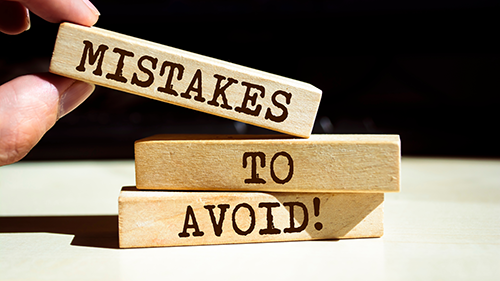 10 Money Mistakes To Avoid