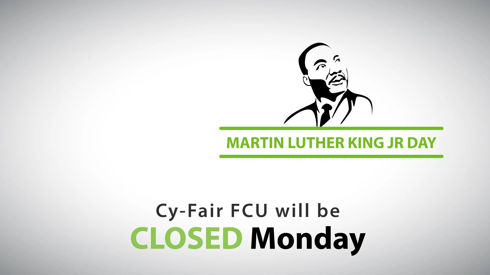 Holiday Closure - 1/19/2026