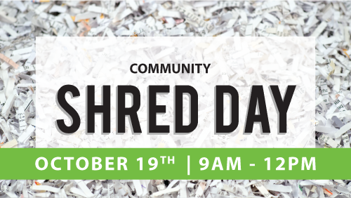 COMMUNITY SHRED DAY