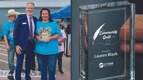 Community Quill Recipient - Lauren Black