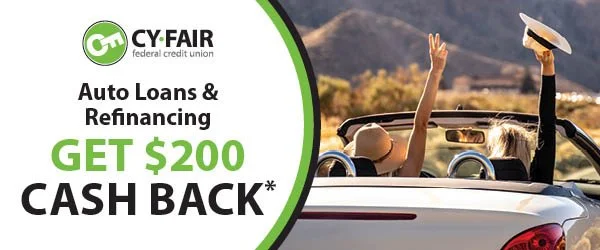 Auto Loans & Refinancing Get $200 Cash Back