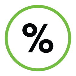 Special Loan or Deposit Rate icon