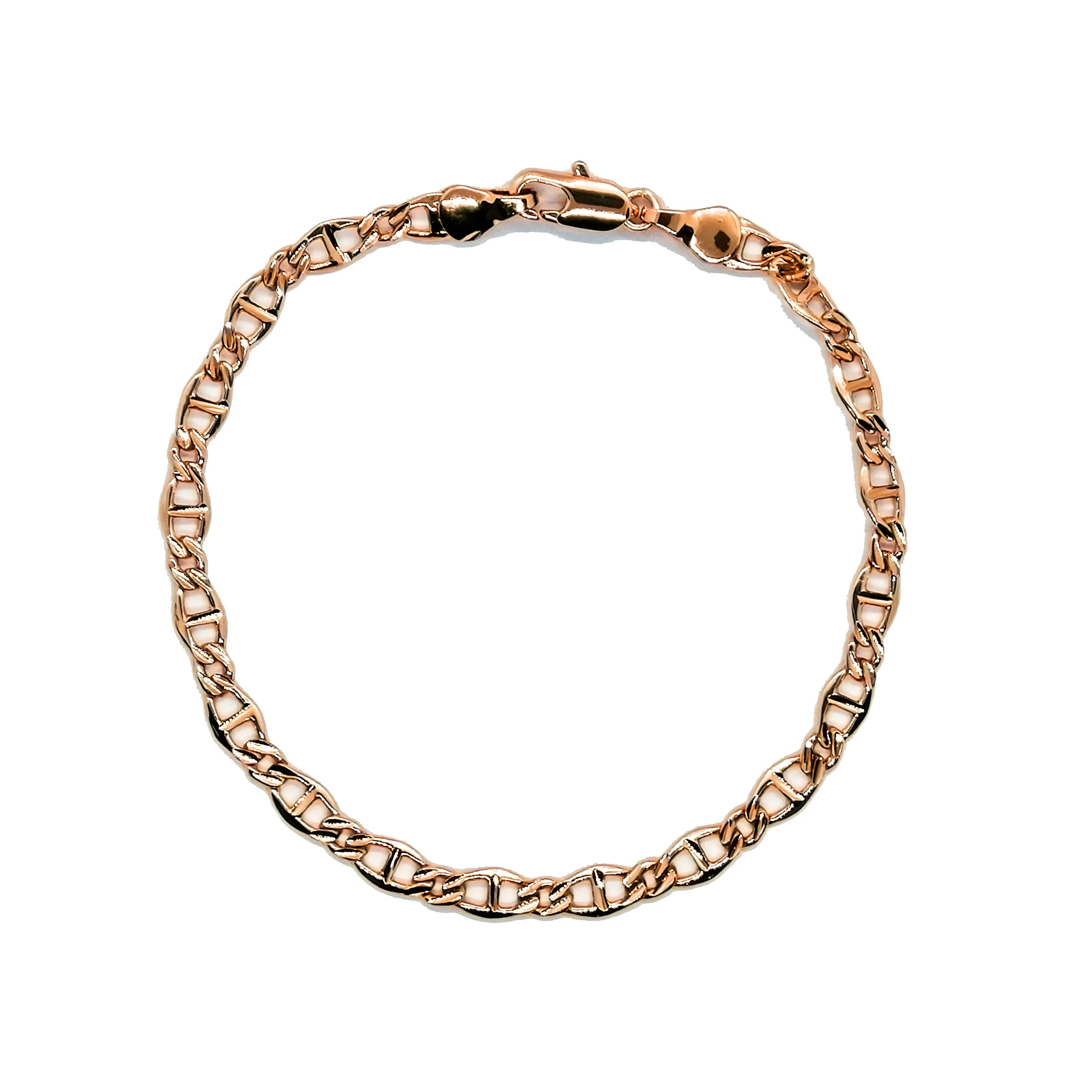 Rose Line Anchor Bracelet