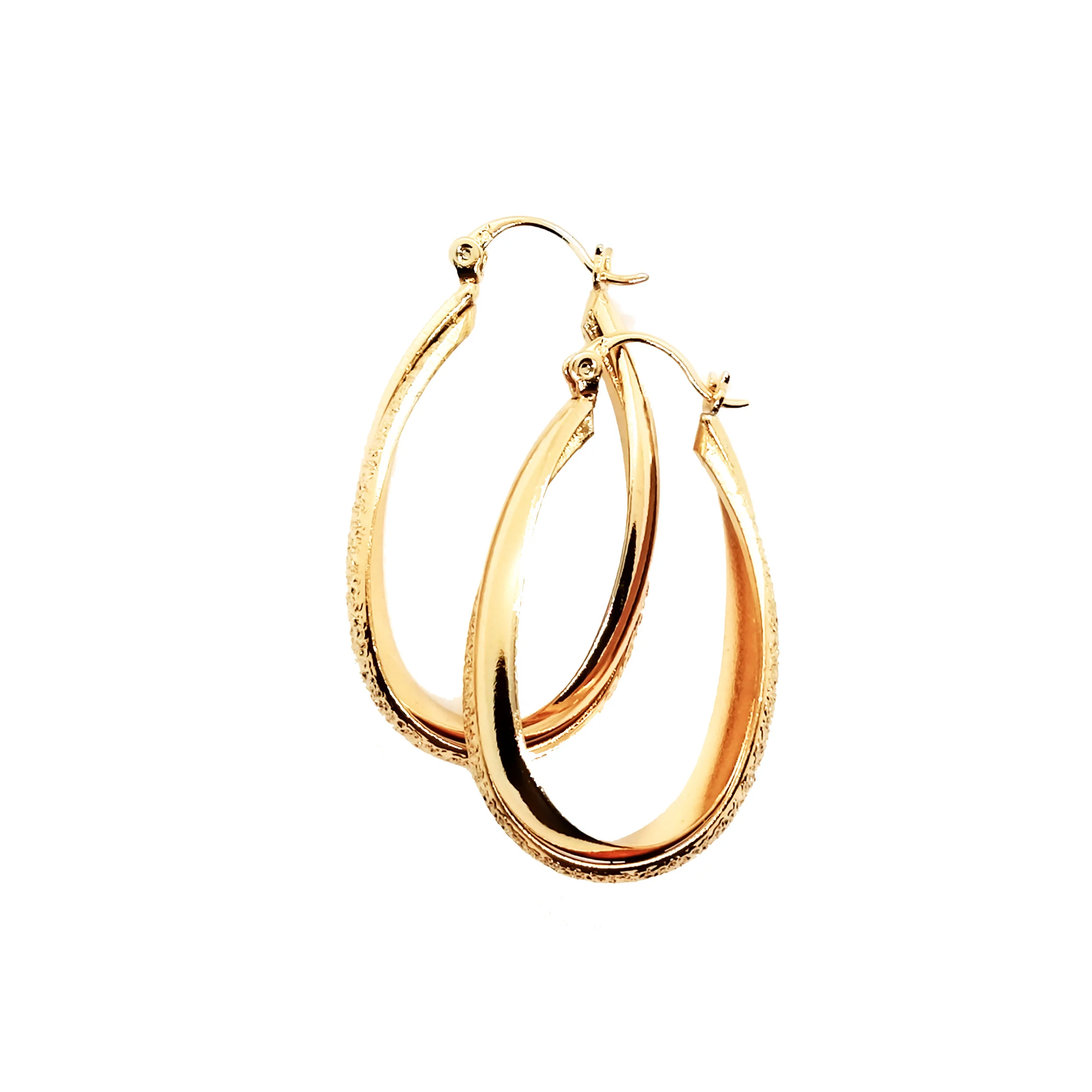 Droplet Crossover Earrings