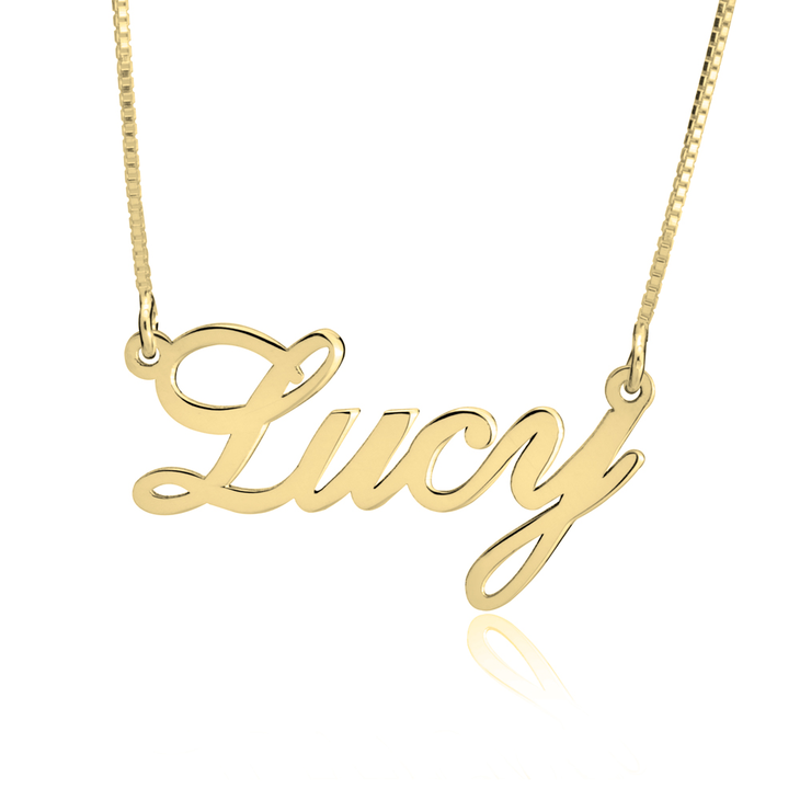Nameplate Necklace