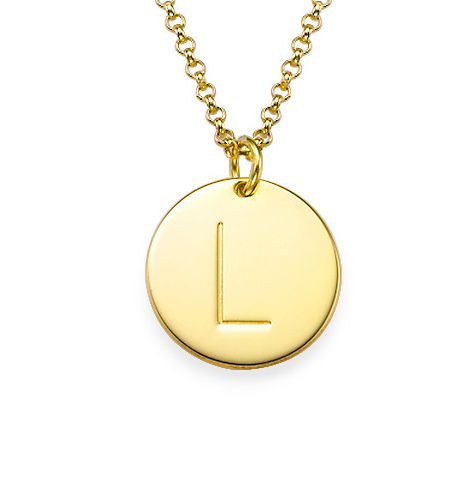 Initial Pendant Necklace