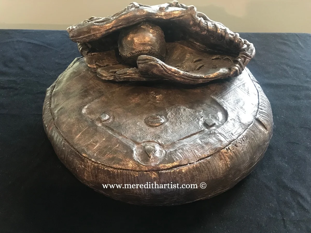 Meditation Pillow Series: Baseball Catch