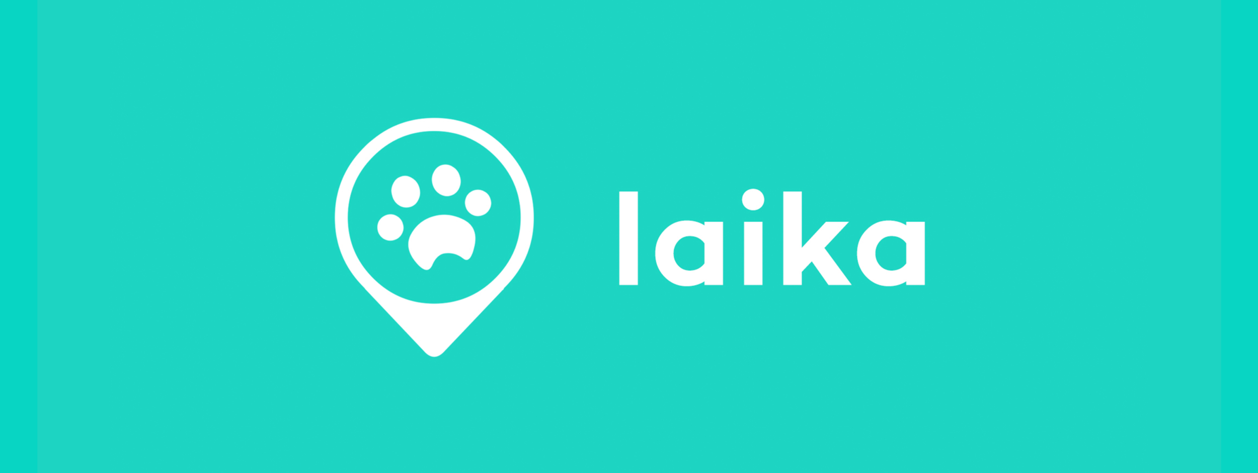 Laika’s branding identity. Logo alongside the wordmark.