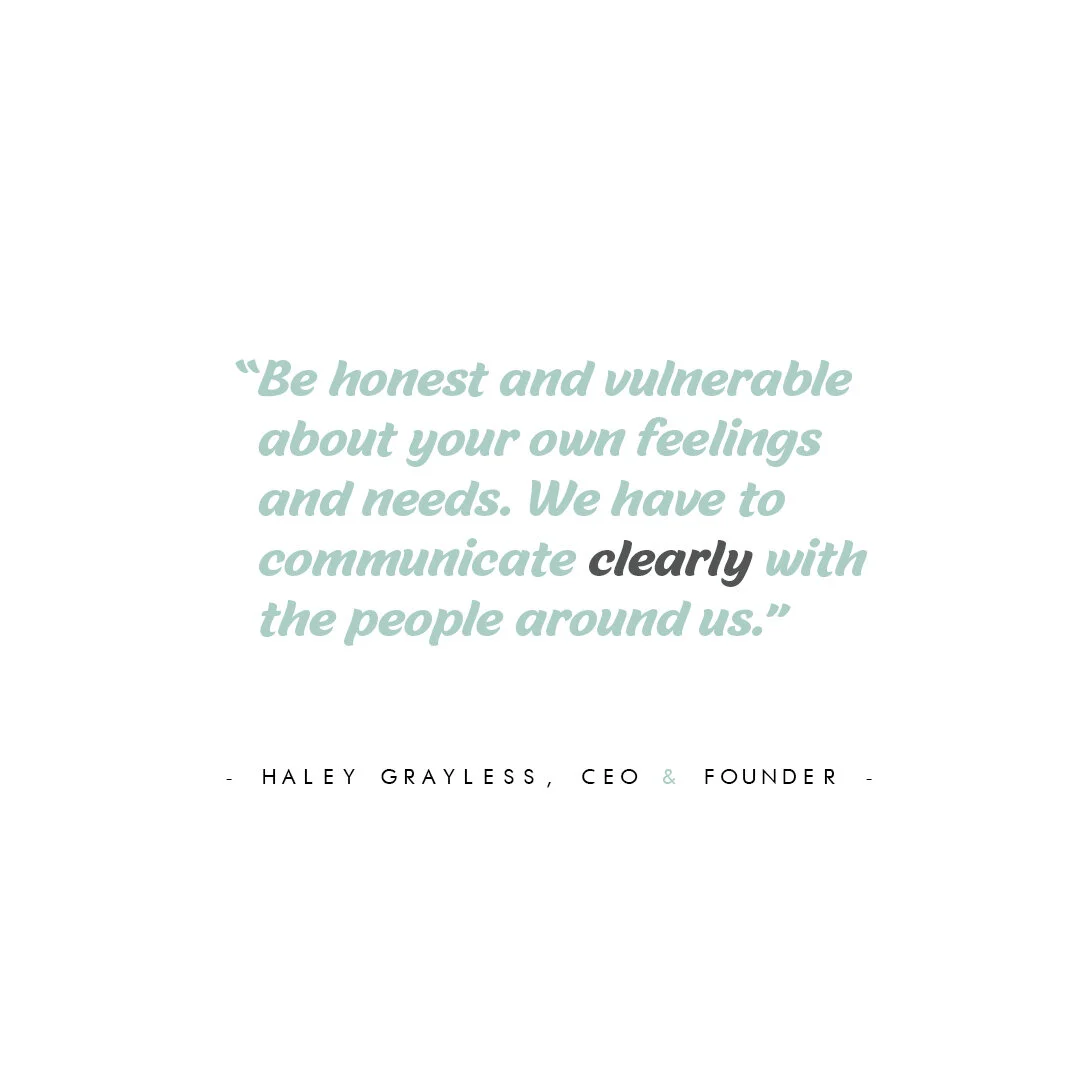 Clear communication is kind