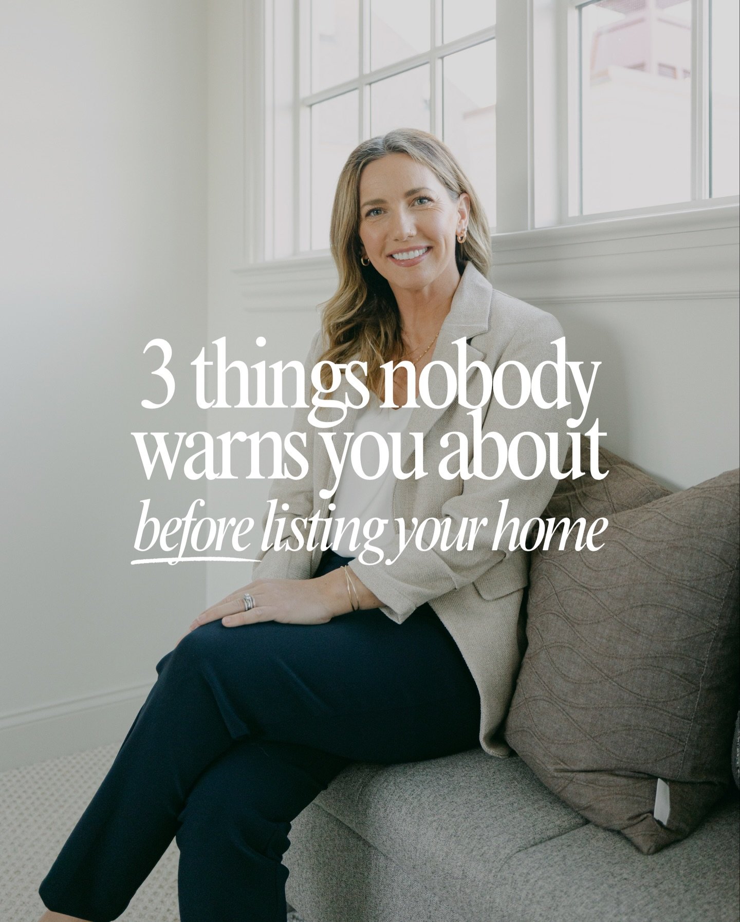 ✨ 3 things nobody warns you about before listing your home&hellip;

1️⃣ Listing is easy. Selling is strategic.
Preparation, pricing, and marketing are everything. A sign in the yard isn&rsquo;t the magic, the plan behind it is.

2️⃣ Buyers decide how