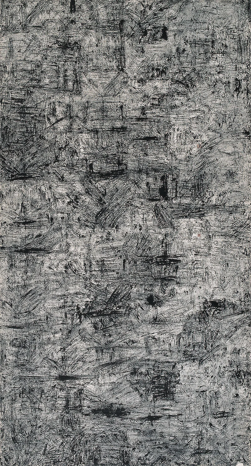 Bian-Hong,-New-Abstract-Calligraphy-Series-No.-4,-2005,-Ink-on-rice-paper,-70-in-x-38-in.jpg