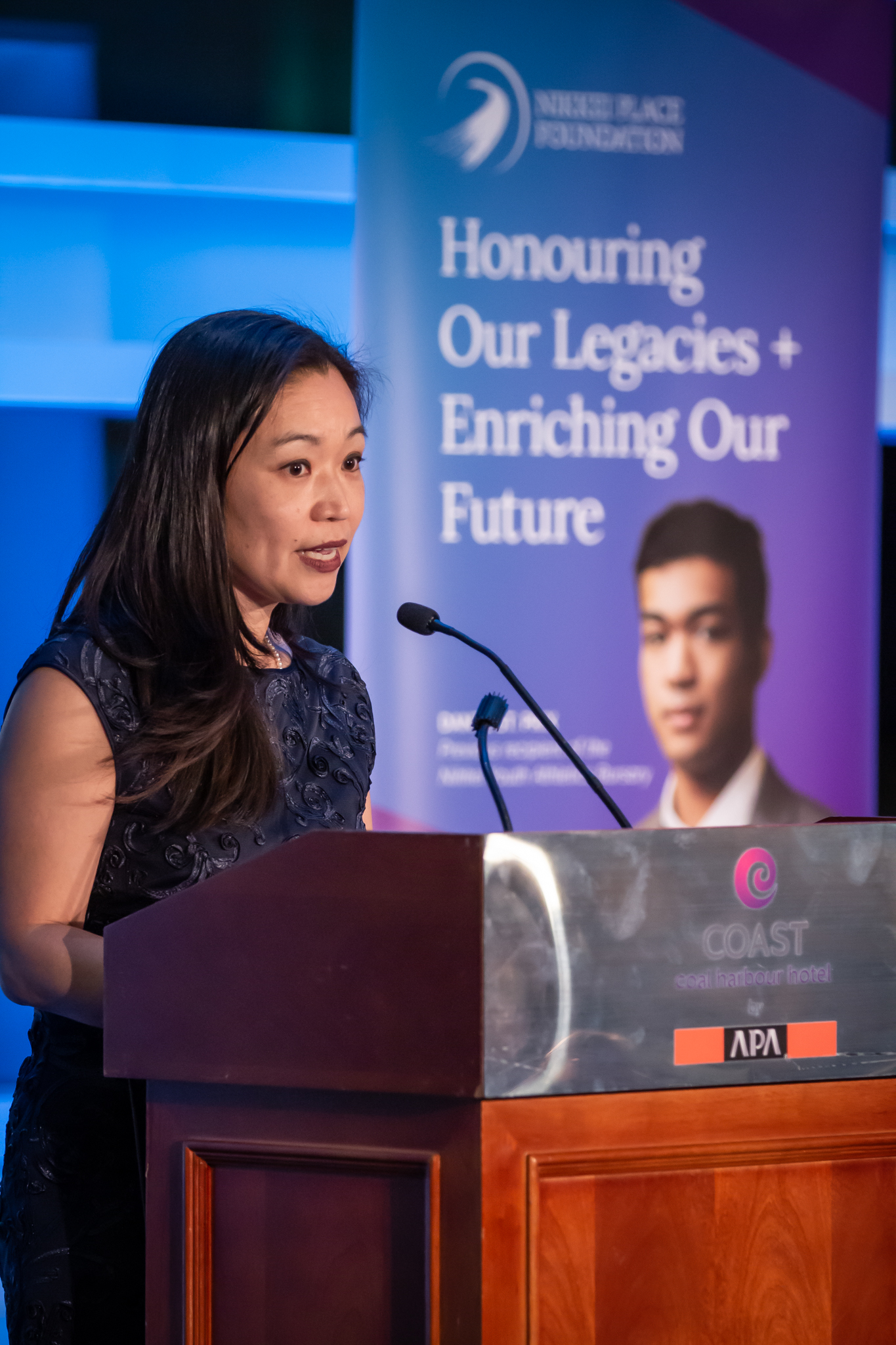 Naomi Kawamura, NPF Executive Director, speaks about the Nikkei Youth Athletics Bursary
