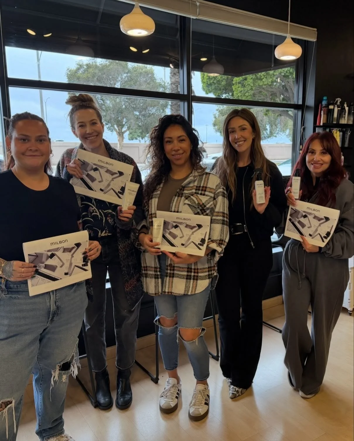 We loved hosting our Milbon education class yesterday with Brittany!

At Molly Moon Salon, continued education is a priority because it keeps our team sharp, inspired, and growing! Brittany shared incredible product knowledge and techniques that will