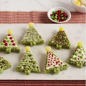 Christmas Tree Scotcheroos Food 52.jpg