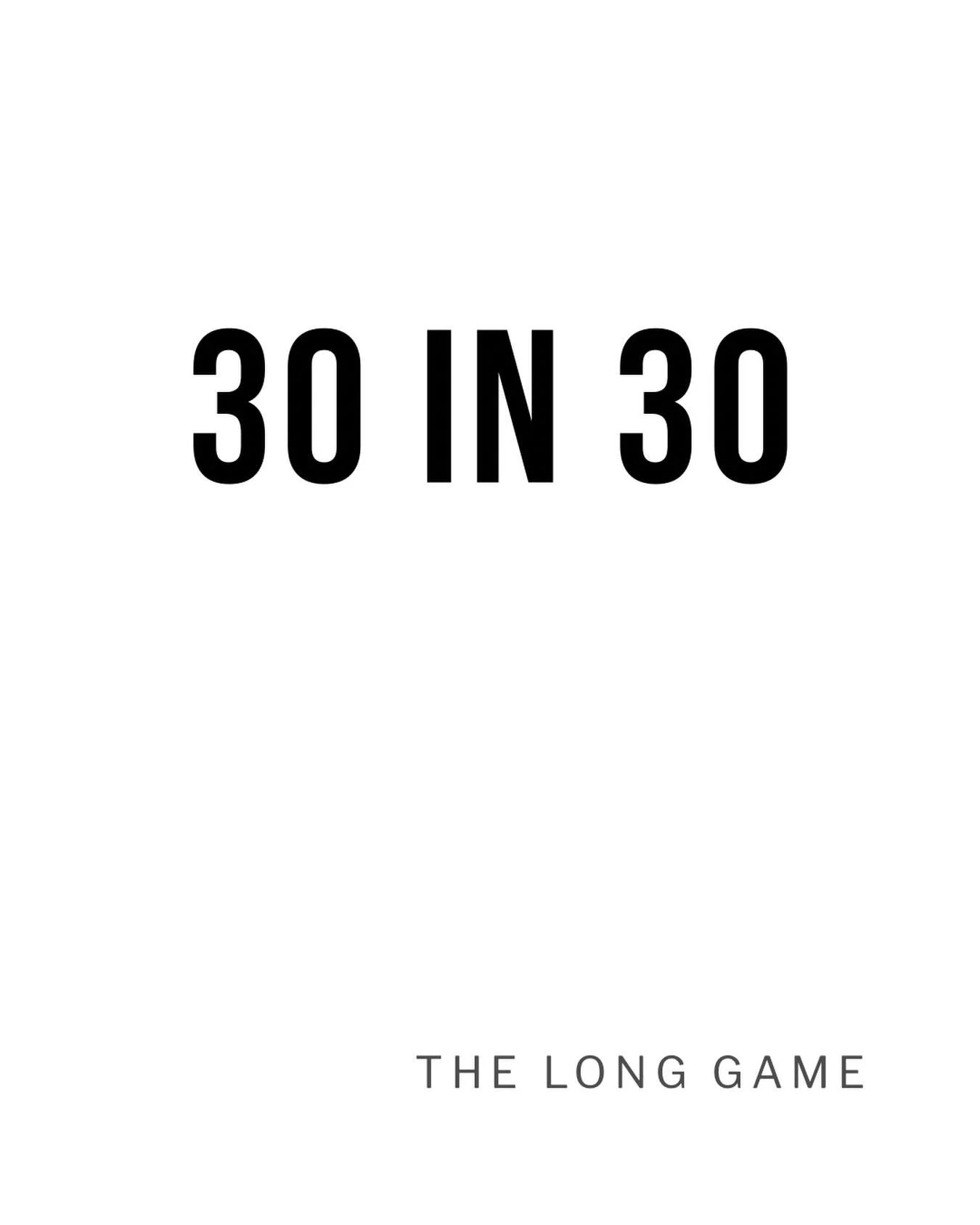 30 IN 30.

Over the next 30 days, I&rsquo;m setting out to have 30 conversations with people I don&rsquo;t already know in and around the hospitality, events, wellness, and creative industries, as well as entrepreneurs and small business owners.

Not