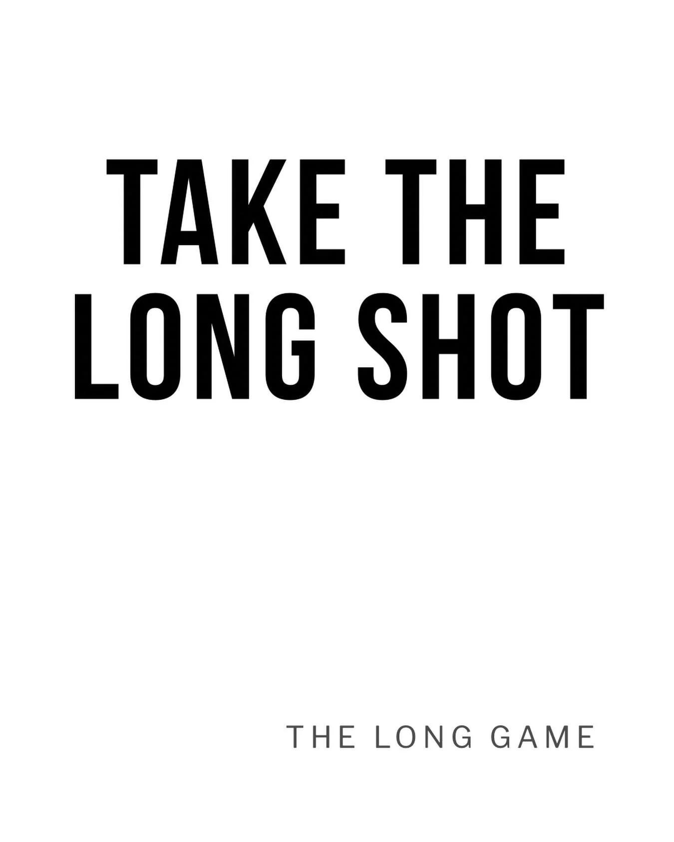 Once a week, take the long shot.

Reach a little higher. 

Contact the person you assume is out of reach.

You never know where one conversation might lead.

#TheLongGame #RelationshipMarketing