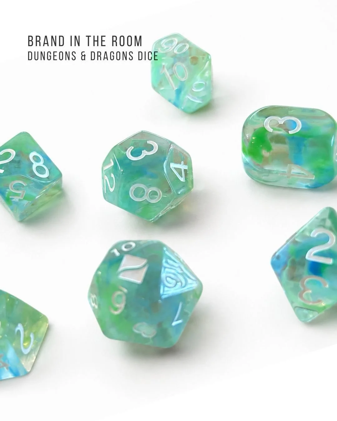 Brand in the Room | Custom D&amp;D Dice

Branding lives in the details.

At a recent retreat, custom branded Dungeons &amp; Dragons dice became part of the experience itself. Guests used them during the campaign session and then took them home.

Some