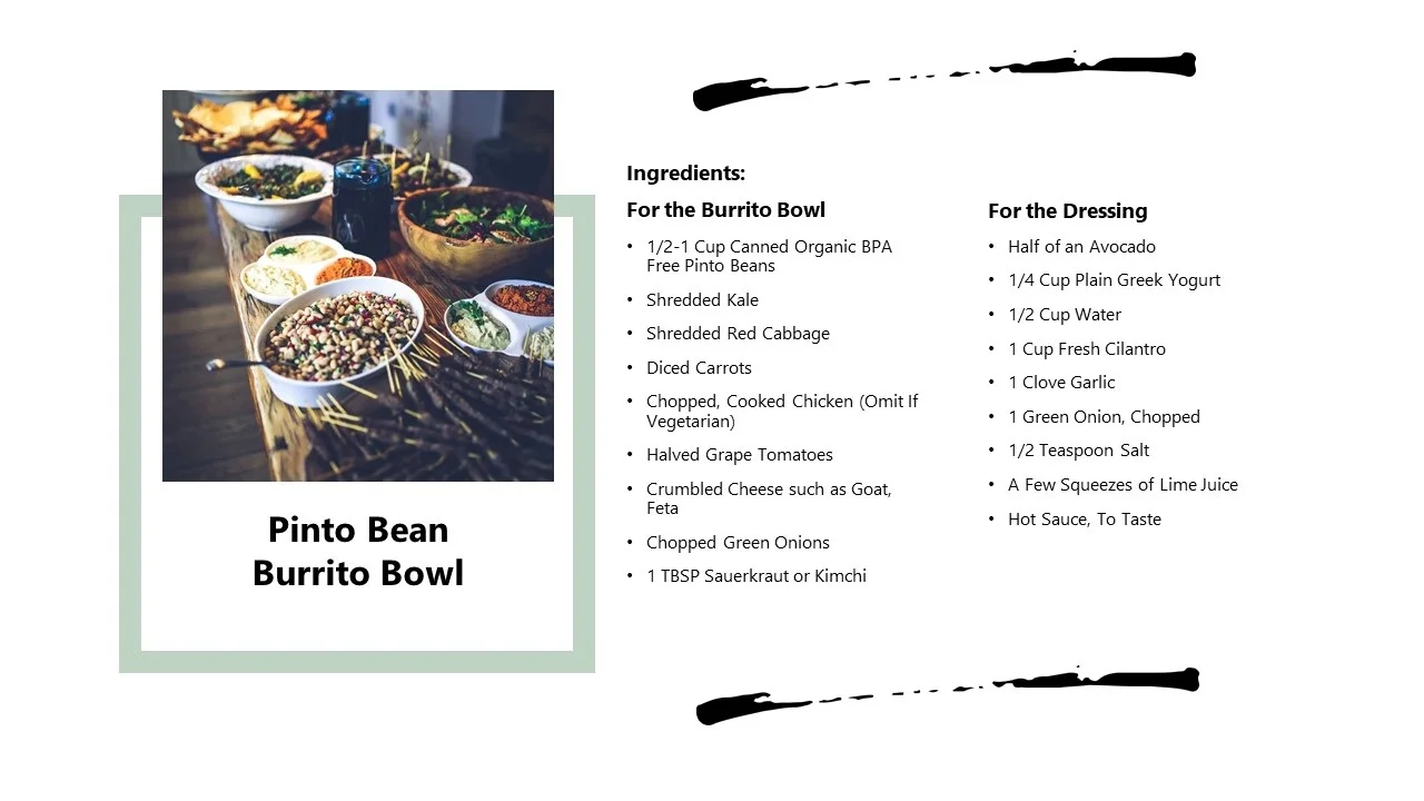 Pinto Bean Burrito Bowl