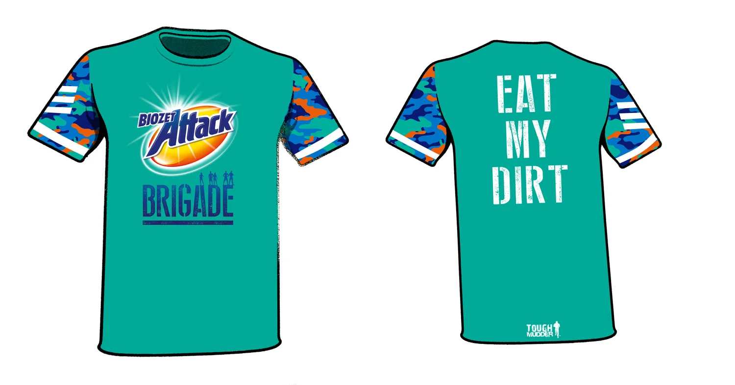 Biozet Attack Brigade shirt design