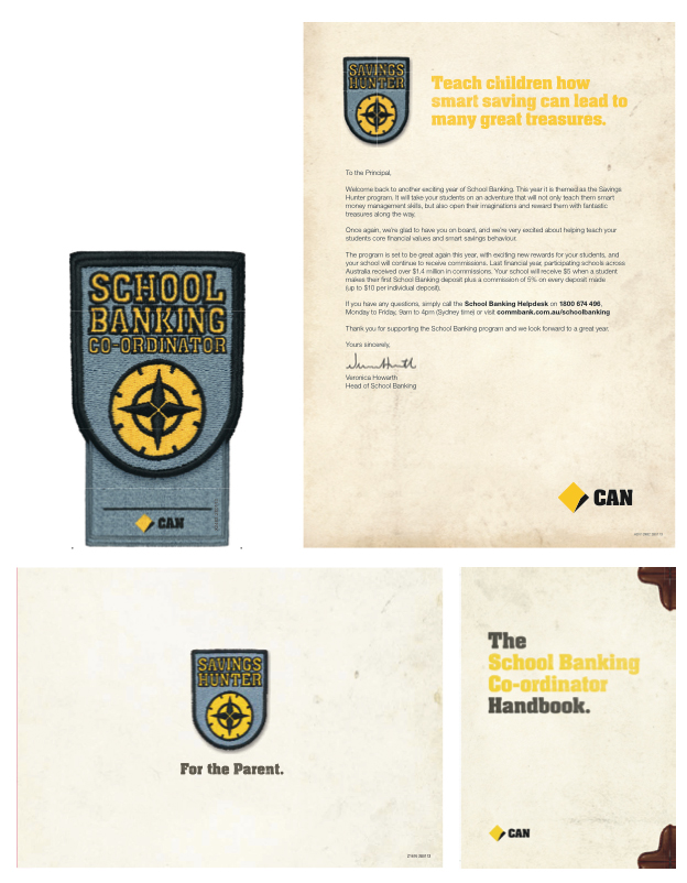 Print collateral supporting the program